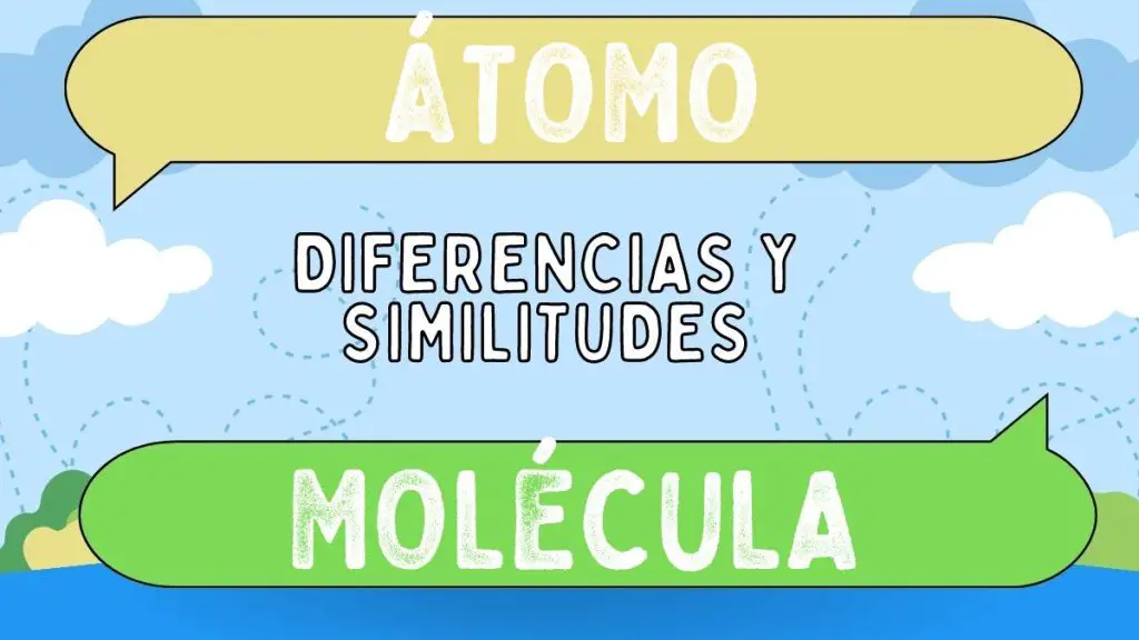 Diferencias entre átomo y molécula