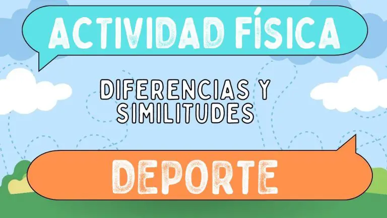 Diferencias entre actividad física y deporte