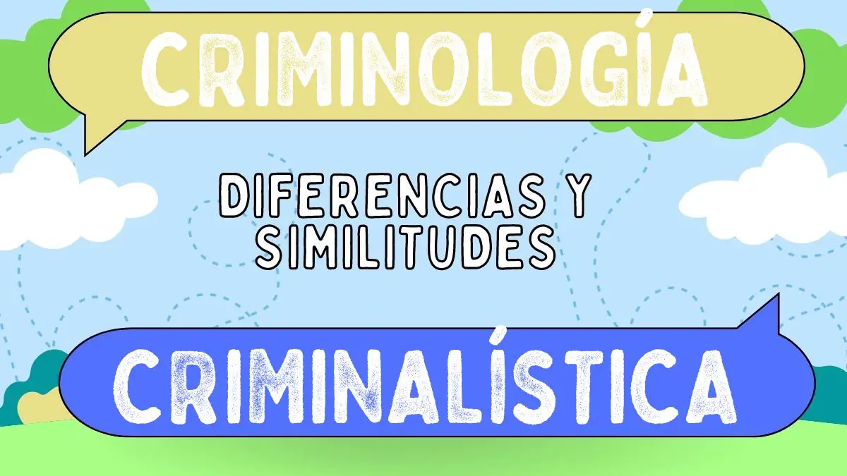 Diferencias entre criminología y criminalística