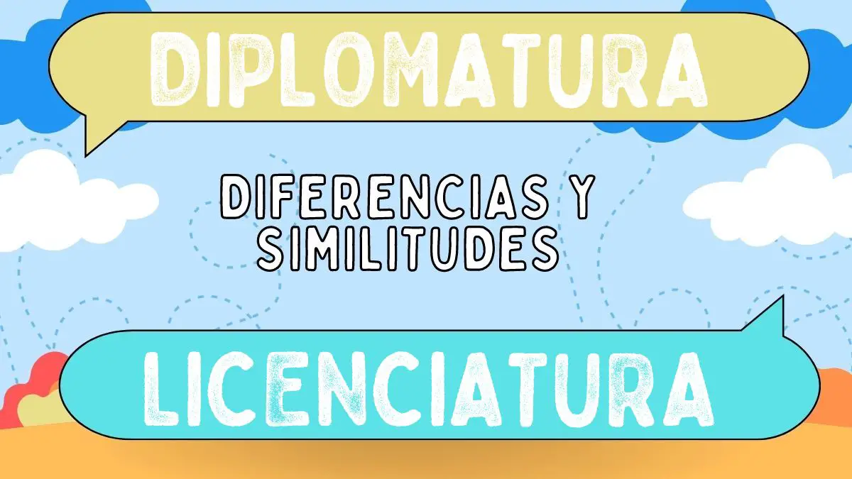 ¿Diferencia Entre Diplomatura Y Licenciatura?