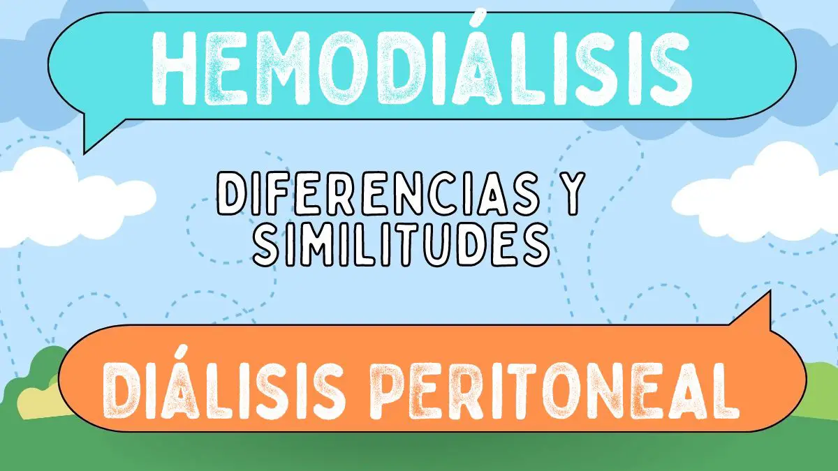 Diferencias entre hemodiálisis y diálisis peritoneal