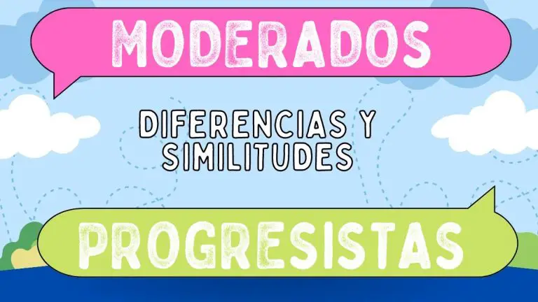 Diferencias entre moderados y progresistas