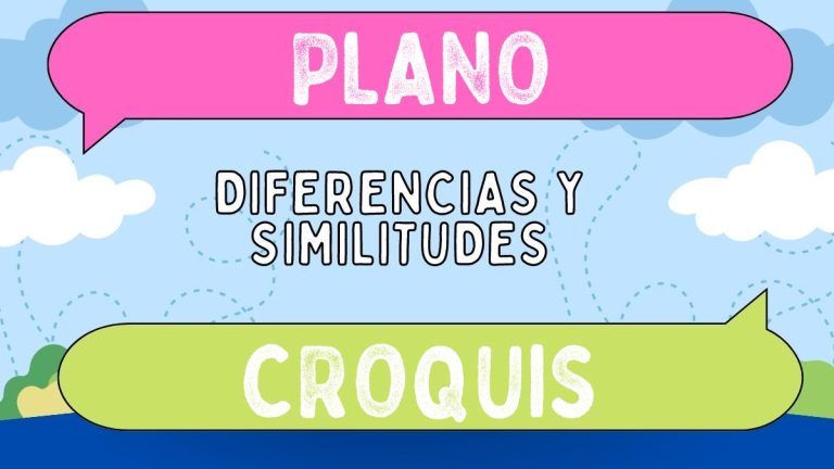 Diferencias entre plano y croquis