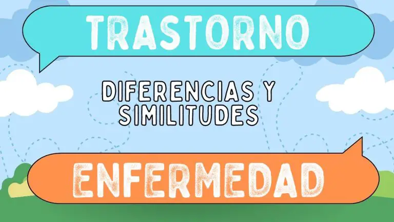 Diferencias entre trastorno y enfermedad