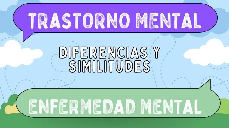Diferencias entre trastorno mental y enfermedad mental