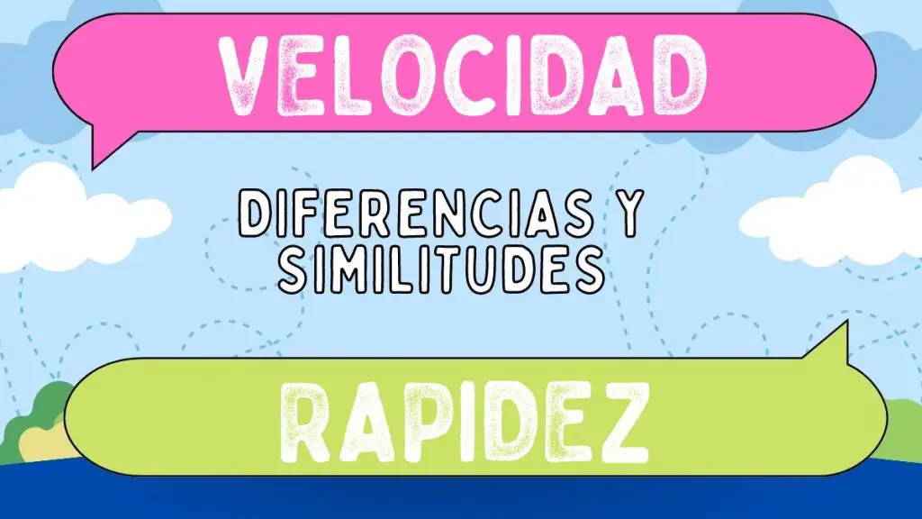 Diferencias Entre Velocidad Y Rapidez Diferencias entre velocidad y rapidez